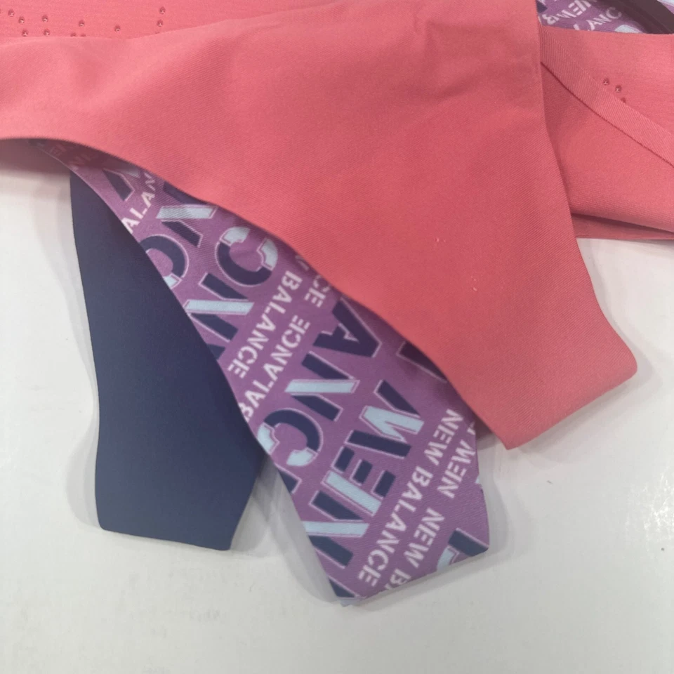 Lote De Tres Tanga New Balance Para Mujer Talla Grande Azul Púrpura Logo Rosa Nuevo Foto 3 de 4