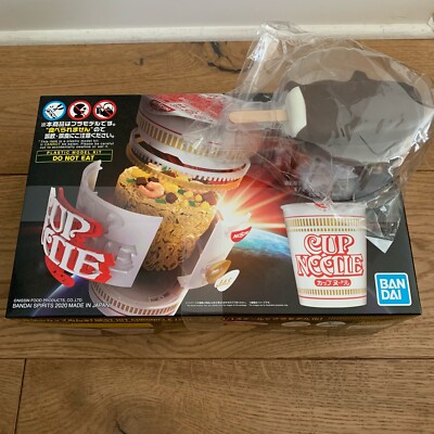 Nissin Cup Noodle Ice Cream Lid Stopper + Nissn Cup Noodle Model