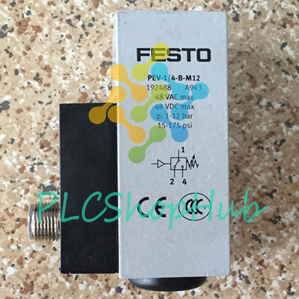 1PCS NEW Festo PEV-1/4-B-M12 192488 Pressure Switch | eBay
