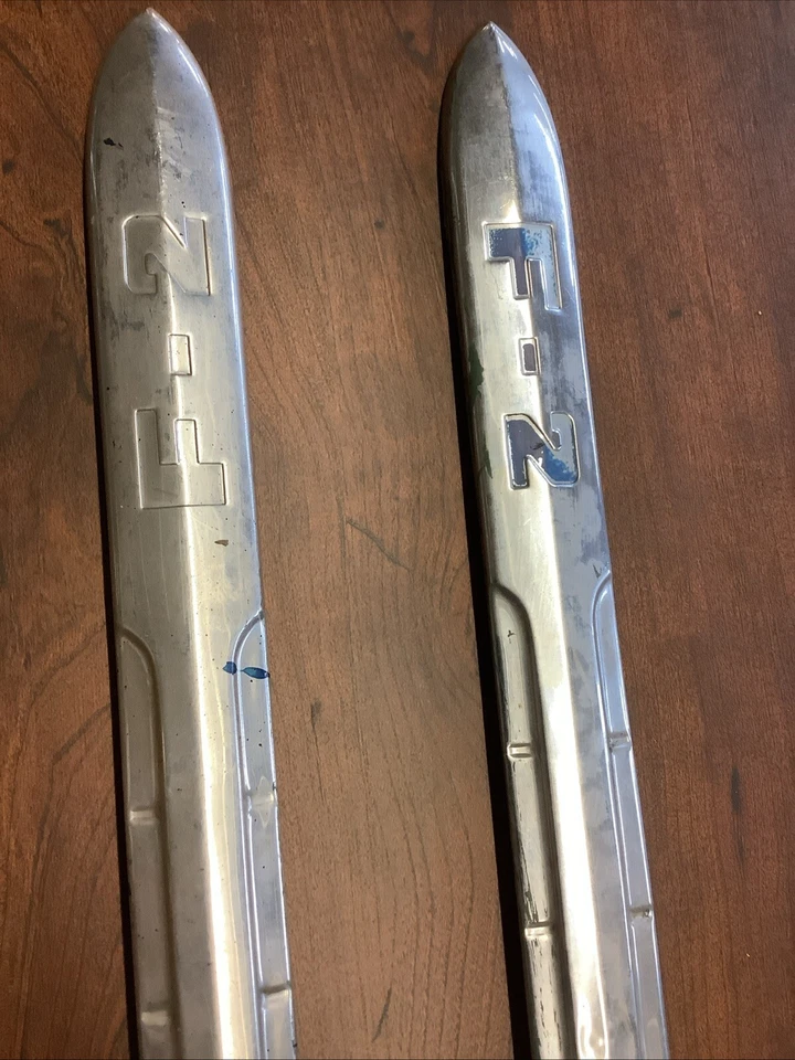 Ford Truck F-2 1951 capó moldura par de lanza de acero inoxidable (shsw) Foto 2 de 4