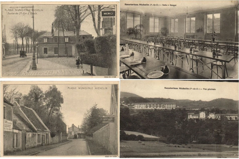 MICHELIN PUBLICIDAD COCHES NEUMÁTICOS 21 postales mayormente anteriores a 1940 (L5440) Foto 3 de 4