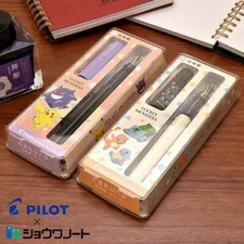 Pilot Showa Note POKEMON Fountain Pen Kakuno Pocket Monster Japan Limited New