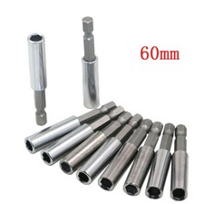 1/4" Magnetic Bit Holder Hexagon Screwdriver Drill Bits Set 60 75 100 150