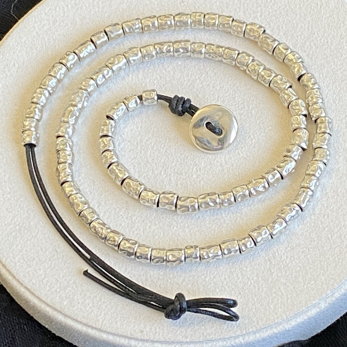 Dodo Pomellato Collana Fuori Produz Granelli Preistorici Bottone