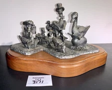 Michael Ricker Pewter Bartlett Collectors Society 1987-88 Ducks Geese