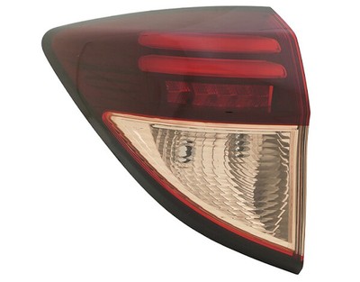 Feu Arrière Droit LED Pour Honda HR-V (HRV) 2016-2022 – Modèles EX, LX – Design Chromé, Lentille Claire/rouge – Facile à Installer