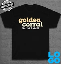 New Tshirt Golden Corral Logo American Funny T-Shirt Made In USA Size S to 5XL