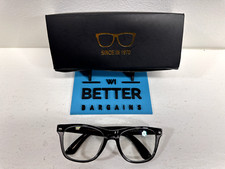 Kid's Blue Light Blocker Glare Reducing Glasses- Black NEW