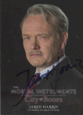 JARED HARRIS - Hodge Starkweather - Mortal Instruments - Autograph Trading Card
