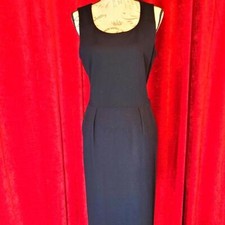 CALVIN KLEIN Elegant Black Sleeveless Dress Sz 12