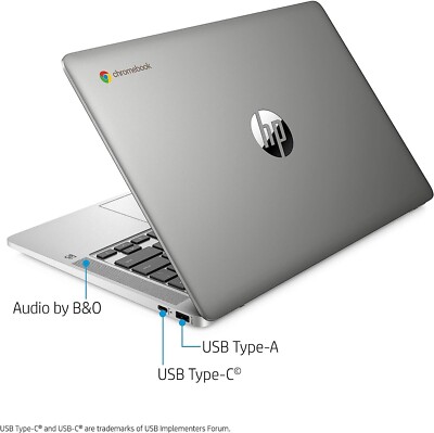 14'' HP CHROMEBOOK 14A-NA0050NR INTEL CELERON N4000 1.10GHz 32GB 4GB Chromebook