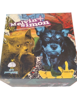 Melvin + Simon Matching Game Collage Cards Age 4+ Pairs Memory Activity