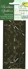 Avec Embroidery Pricking Stencil Embossing Template Edgings & Corners - JV0004 