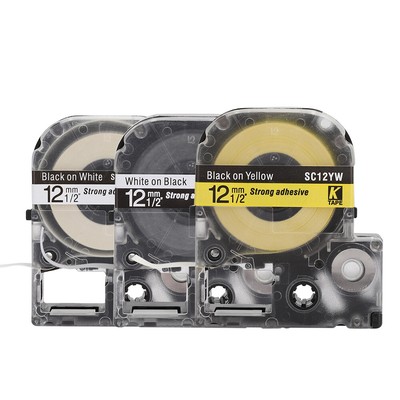 12mm Label Machine Ribbon High Quality Fit For King Jim For SR230CH 8 Mete