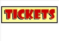 Fairground Sign Vintage Fun Fair Tickets Sign Tickets Here Sign Box Office Sign
