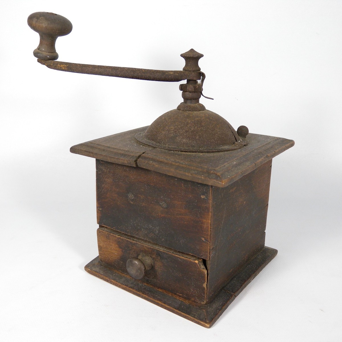 Macinacaffè Manuale A Manovella Con Macina In Ceramica – Regolabile Per Polvere Fine O Grossa – Portatile Per Casa, Ufficio, Campeggio