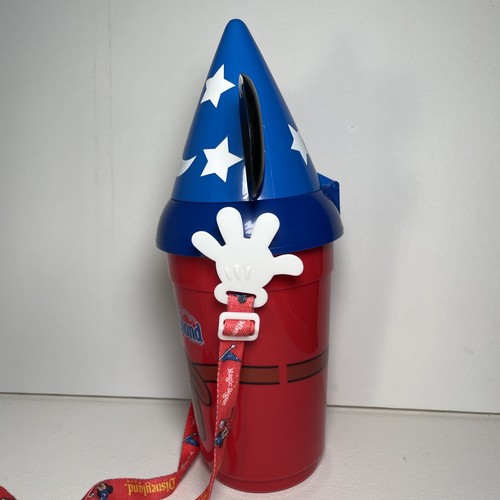 Disneyland Disney Parchi Secchio Popcorn Stregone Mago Topolino Fantasia - Foto 4 di 12