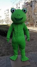 Frog Mascot Costume Cosplay Party Game Dress Outfit Advertising Halloween