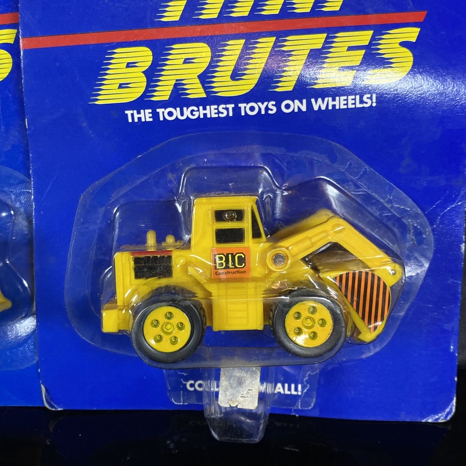 Vintage Buddy L Mini Brutes 1993 Set Of 2 SLM INC Excavator Tractor