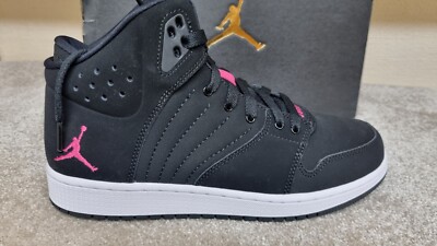 Nike 23 Jordan 1 Flight 4 Prem GG Black Sneaker UK 6 EY 39 US 6,5Y