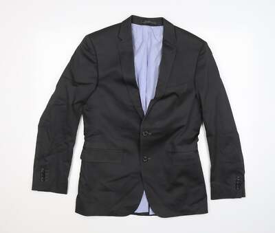 Taylor & Wright Herren graue Wolljacke Anzugjacke Größe 36
