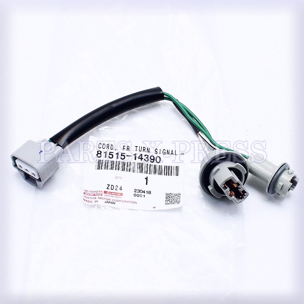 Genuine Toyota Supra Front Turn Signal Lamp Harness Plug Assembly