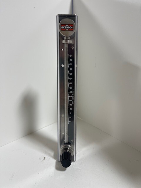 King 74C209G002323210 0 - 3.4GPH Flowmeter, Slightly Used