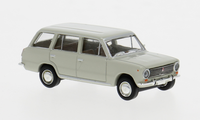 Brekina 1/87 Fiat 124 FamiliÄRe 1966 Grau Modellbau Statisches Modell Diecast