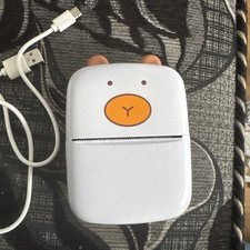 Portable Mini Printer with Bluetooth Connectivity
