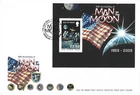 2009 Isle of Man £2.50 On the Rim 40th Anniversary of Manned Moon Landing FDC