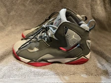 Nike Girls Air Jordan True Flight 342774-003 Gray Basketball Shoes Sneakers 6Y