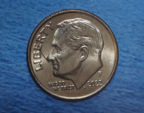 2002 Roosevelt Dime Struck Through Error, String?? - Picture 3 of 4