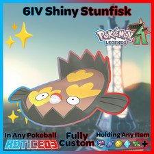 ✨ Shiny Galarian Stunfisk 6IV ✨ Pokemon Legends ZA 🚀 Fast 🚀