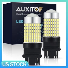 2PCS 3157/3156/3056/3456/4156 LED Backup Reverse Light Bulb White Ultra Bright