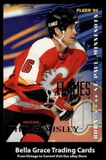 1994-95 Fleer Phil Housley #30 Calgary Flames NHL Hockey