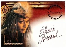 The Scorpion King: Autograph A3 Sherri Howard as Isis 2002 Inkworks Auto