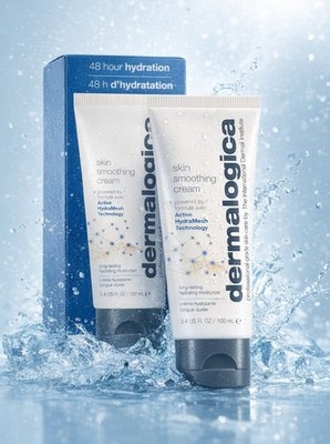Dermalogica Skin Smoothing Cream Moisturizer 3.4oz Active HydraMesh Alcohol-Free