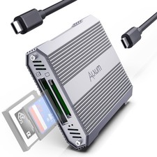 CFexpress Type B and SD4.0 UHS-II Dual Card Reader, 10Gbps USB C Dual-Slot Ty...