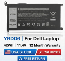 NEW 42Wh YRDD6 Battery For Dell Inspiron 3493 3582 3583 3584 3593 3793 5480 5594