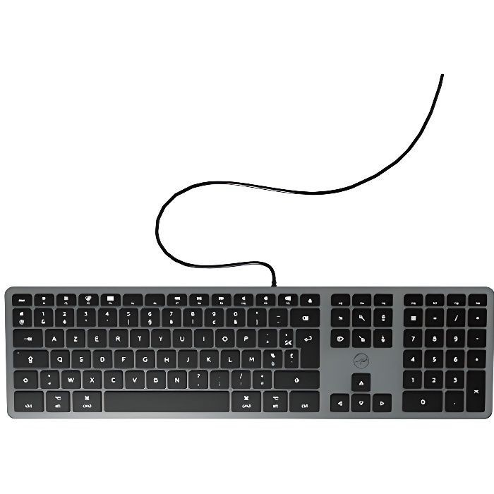 Clavier MAC filaire Mobility Lab pour aménager un espace télétravail épuré