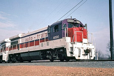 Auto Train 4000 @ LORTON, VA_ JAN 1972__ORIGI...