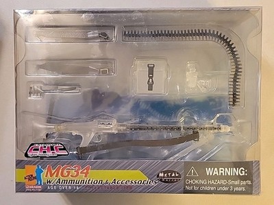 Dragon Models Clear MG34 w/Ammunition & Accessories #71087 *NEW* CH.C Exclusive