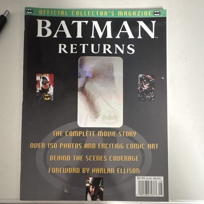 Batman Returns Collector's Edition Magazine 1992 Harlan Ellison