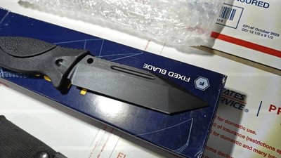 Hogue Knifes EX - F02 4.5'' Tanto Point Black 154cm steel /Black 35240.