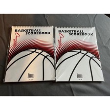 Champion Basketball Scorebook - 30 Games, 15 Players per Team , Lot Of 2