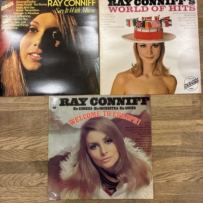 Ray Conniff 3 LPs  Say It With Music World Of Hits Und Welcome To Europe  Vinyl