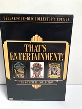 THAT'S ENTERTAINMENT The Complete Collection 4 Disc DVD Collectors Edition
