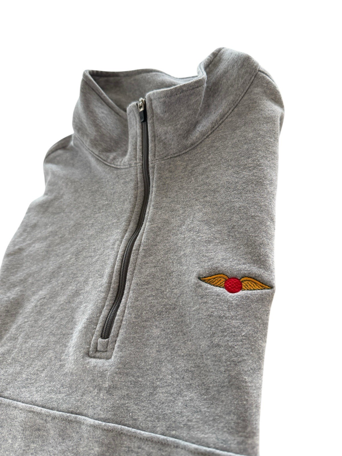 Baltusrol Golf Dunning Golf Vest Men’s Size Medium 1/4 Zip Gray