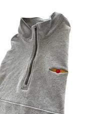 Baltusrol Golf Dunning Golf Vest Men’s Size Medium 1/4 Zip Gray