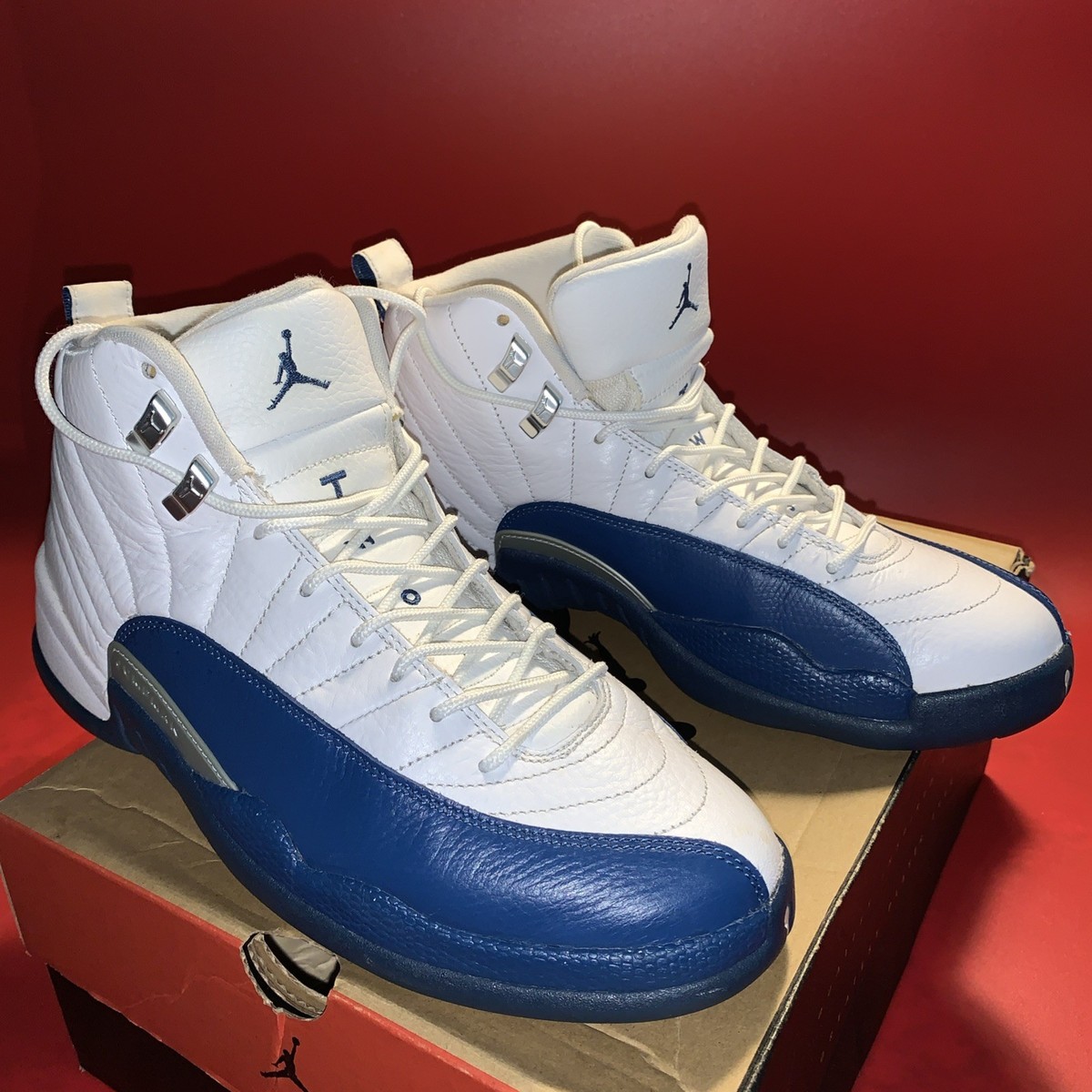 Air Jordan 12 Retro 2004 French Blue Size 9.5 W/Box | eBay